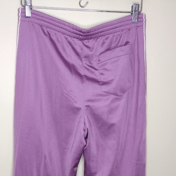 Vintage Nike Track Pants M Blue Tag Tapered Leg Shiny Y2K Swishy - Picture 5 of 9